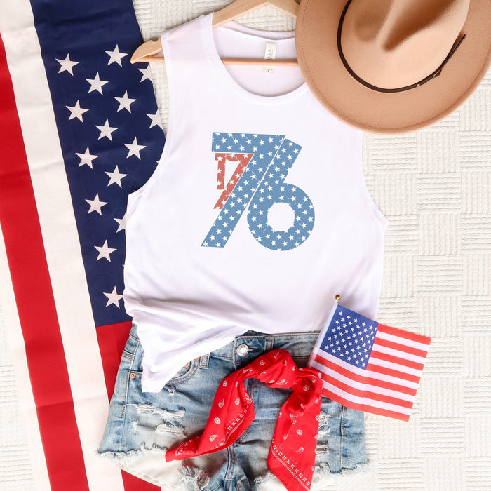 1776 Bella Canvas Muscle Tank Top - Trendznmore