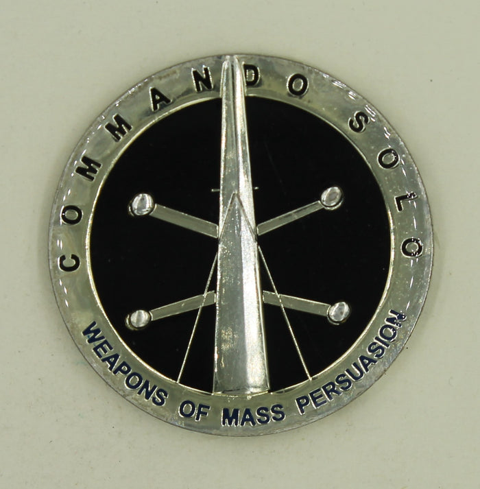 193rd Special Operations Wing Weapons of Mass Persuasion Air Force Challenge Coin
