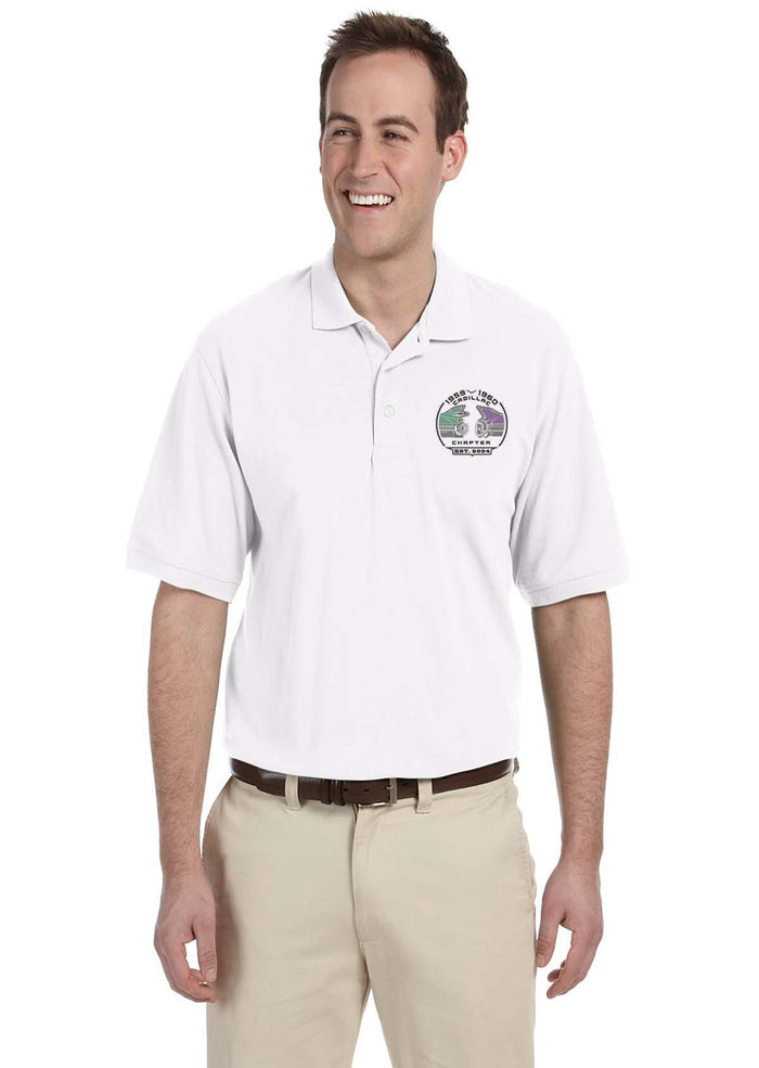 1959 & 1960 Cadillac Chapter Cotton blend polo shirt