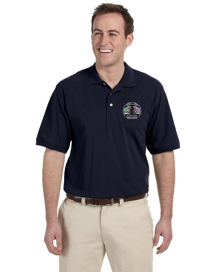 1959 & 1960 Cadillac Chapter Cotton blend polo shirt