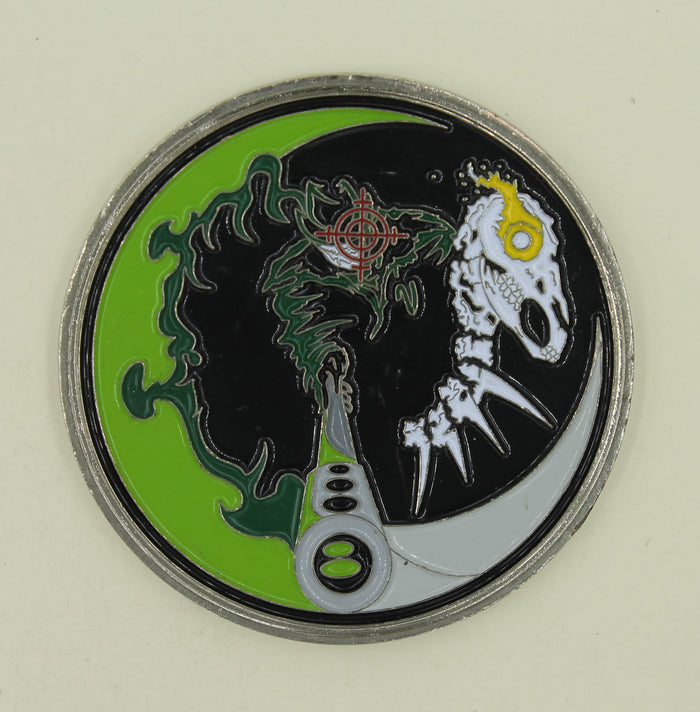 1st Special Operations 73rd Aircraft Maintenance Sq Gunship Air Force Challenge Coin
