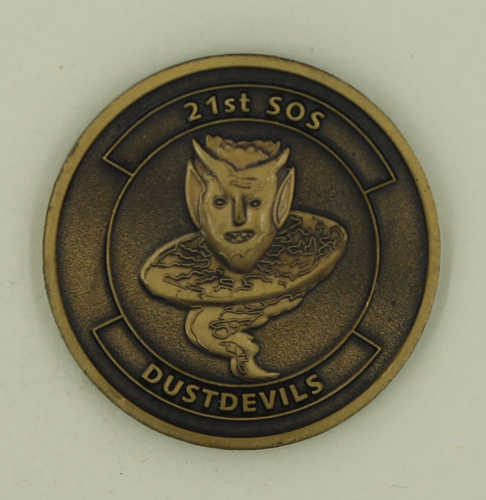 21st Special Operations Squadron Pararescue/PJ Air Force Challenge Coin