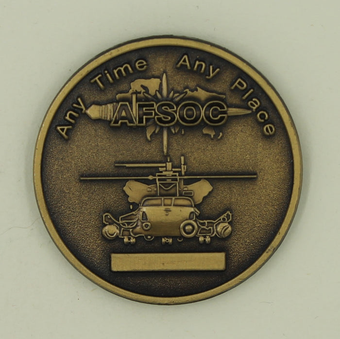 21st Special Operations Squadron Pararescue/PJ Air Force Challenge Coin