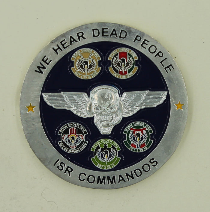 25th Intelligence Sq ISR Commandos AFSOC Air Force Challenge Coin