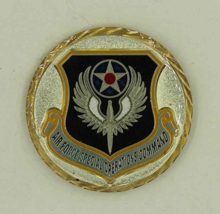 27th Special Operations Civil Engineer Squadron CE/AFSOC Air Force Challenge Coin