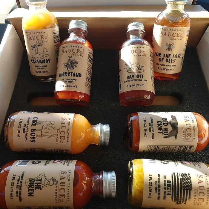 2oz Sauces - Gift Box (8 Bottles)