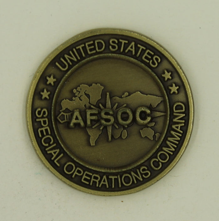 353rd Maintenance Sq Maintenance Magic Special Ops AFSOC Air Force Challenge Coin