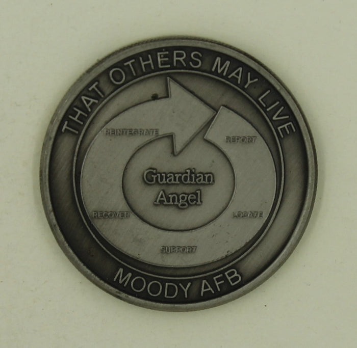 38th Rescue Squadron Pararescue/PJ Moody Air Force Challenge Coin