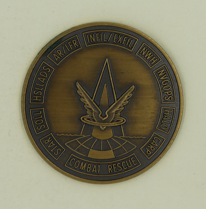 39th Special Operations Wing Bronze AFSOC Air Force Challenge Coin