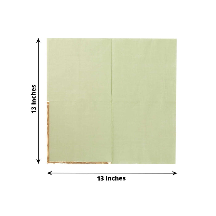 Green fabric swatch measuring 13x13 inches, showing texture and color.