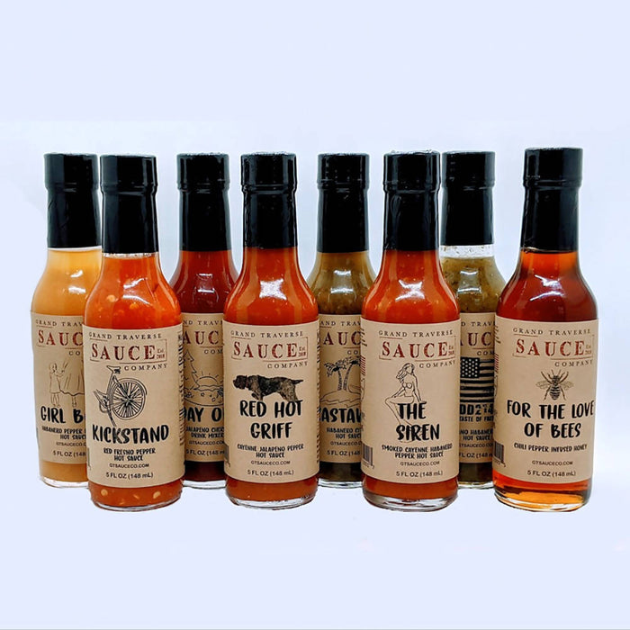 5oz Sauces Pack (8 Bottles)