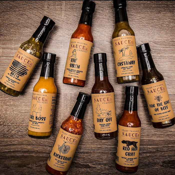 5oz Sauces Pack (8 Bottles)