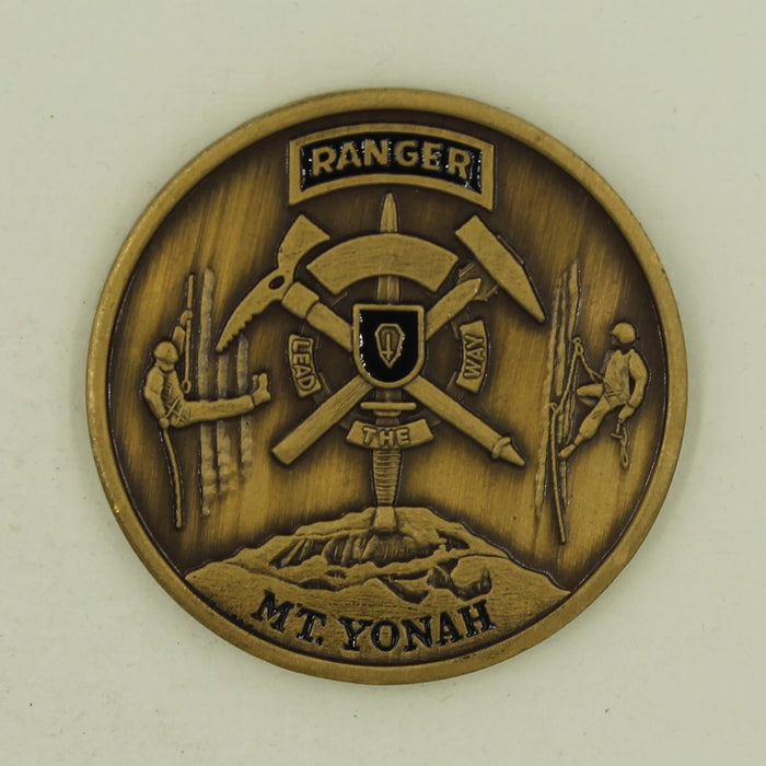 5th Ranger Training Battalion Red Tab Army Challenge Coin