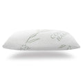 Adjustable Loft Bamboo Pillow with Shredded Memory Foam | Back, Stomach, Side Sleeper