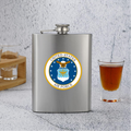 🍾💋✨Air Force Flask — 8 oz Stainless Steel (Includes Funnel)