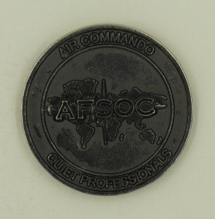 Air Force Special Operation Command Black Nickle Air Force Challenge Coin