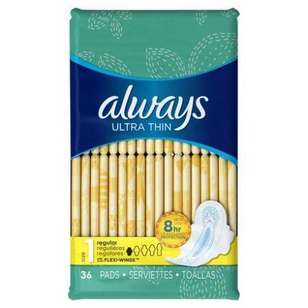ALWAYS ULTRA WINGS 36 COUNT