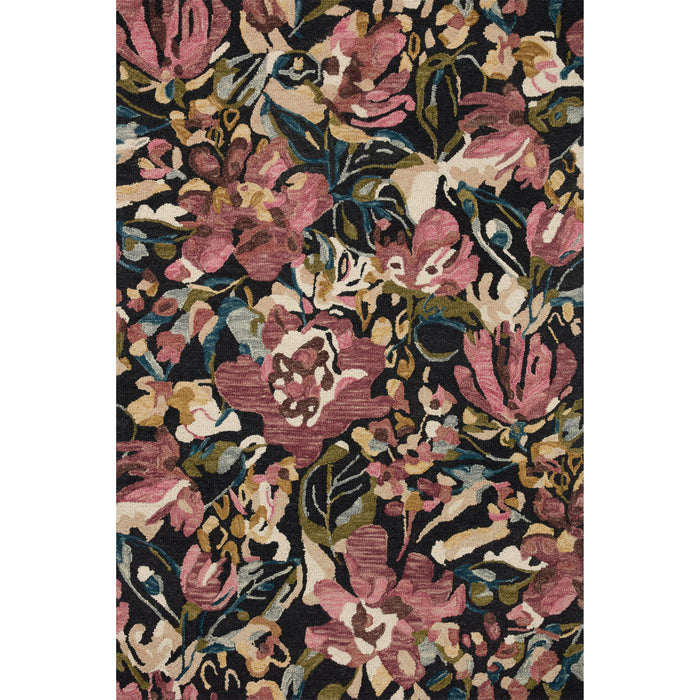 Belladonna Black Berry Area Rug - Rugs by Roo
