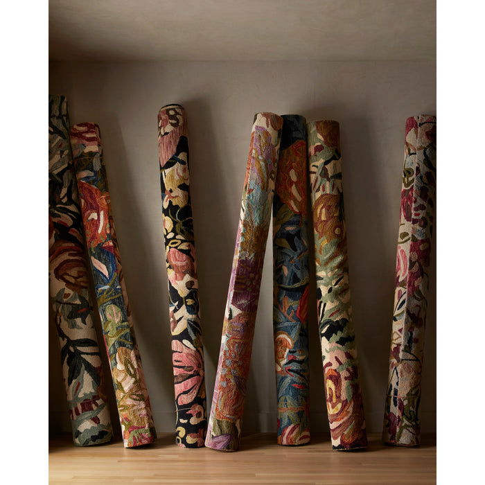Belladonna Black Berry Area Rug - Rugs by Roo