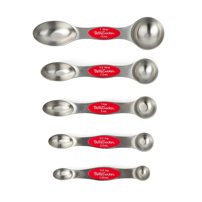 BETTY CROCKER Dual End Measuring Spoon Set - 5pc