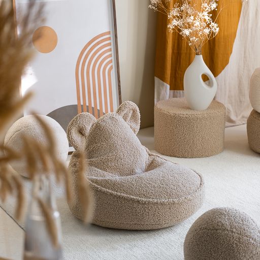 Biscuit Bear Beanbag - Rugs by Roo