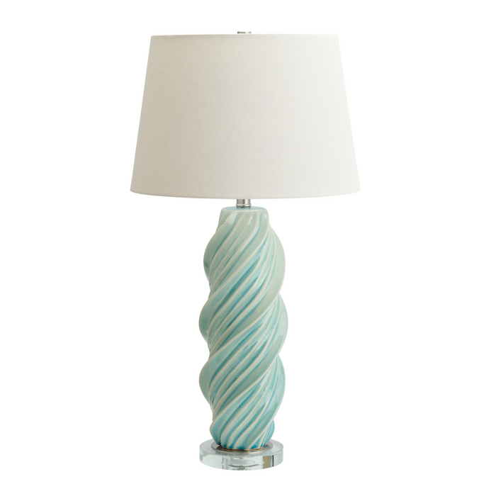 Blue Amira Table Lamps Set/2