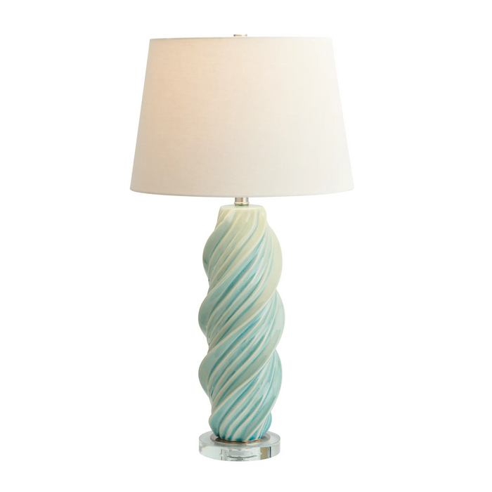 Blue Amira Table Lamps Set/2