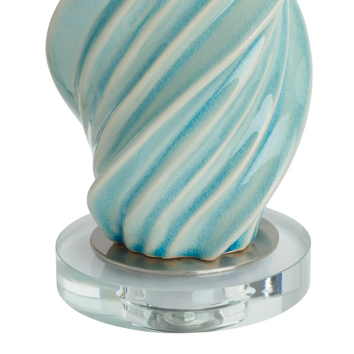 Blue Amira Table Lamps Set/2