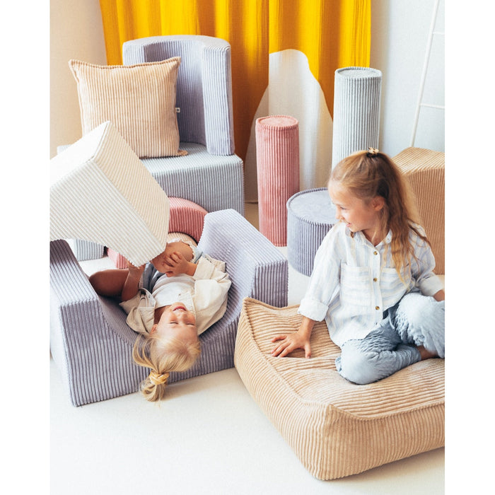 Brown Sugar Square Ottoman - Rugs by Roo