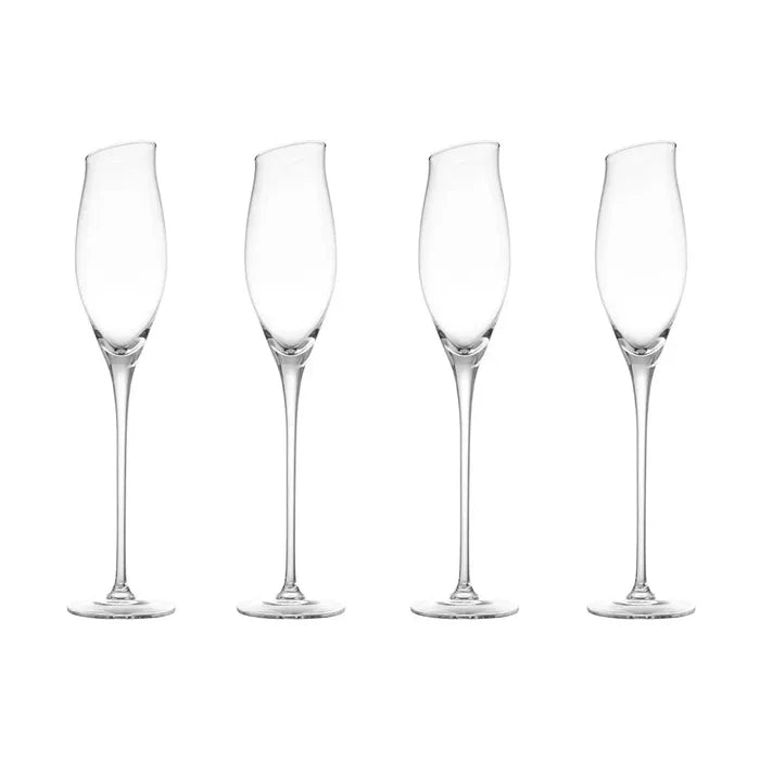 Champagne Flute Set Of 4 - Strelitzia