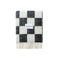 Checkerboard Black White Blanket - Rugs by Roo
