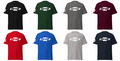 Chevrolet Corvair Advertising emblem T-shirt (WITH Corsa sleeve emblem)