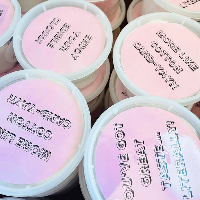 CHOOSE 4- LARGE FALL FESTIVE COTTON CANDY BOX!