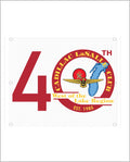CLC West of the Lake Region 40th Anniversary Garage Banner