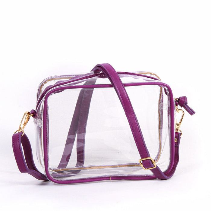 Clear Tarleton Purse With 2 Straps