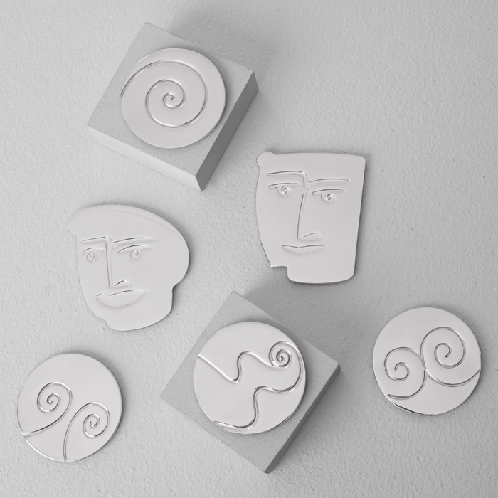 Coaster Set Of 6 - Shapes