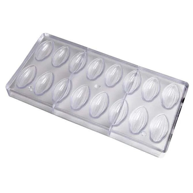 Cocoa Pod Chocolate Mold 16 Forms