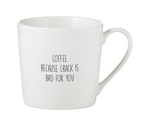 COFFEE BECAUSE MUG
