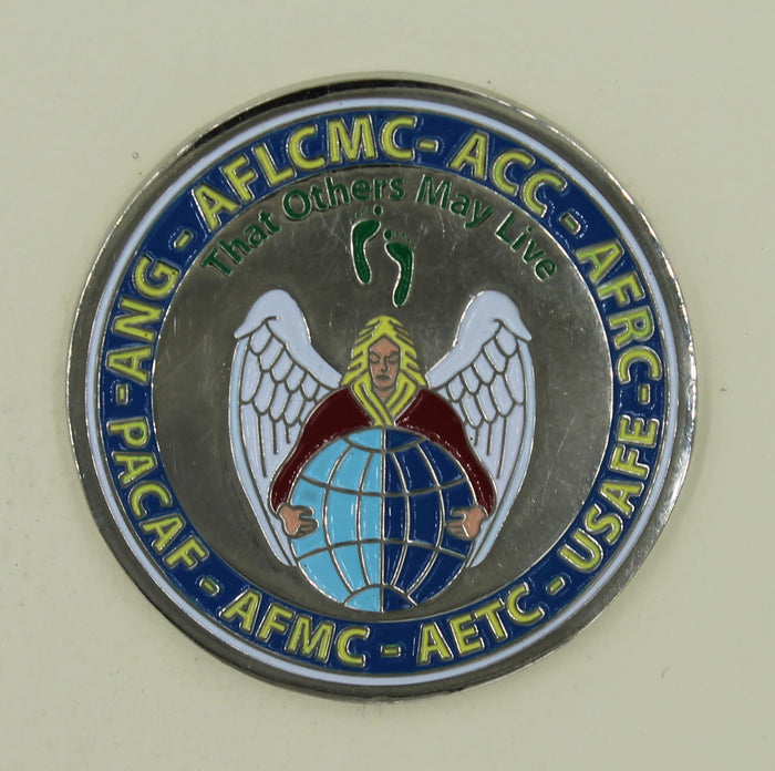 Combat Rescue Helicopter Pararescue/PJ Air Force Challenge Coin
