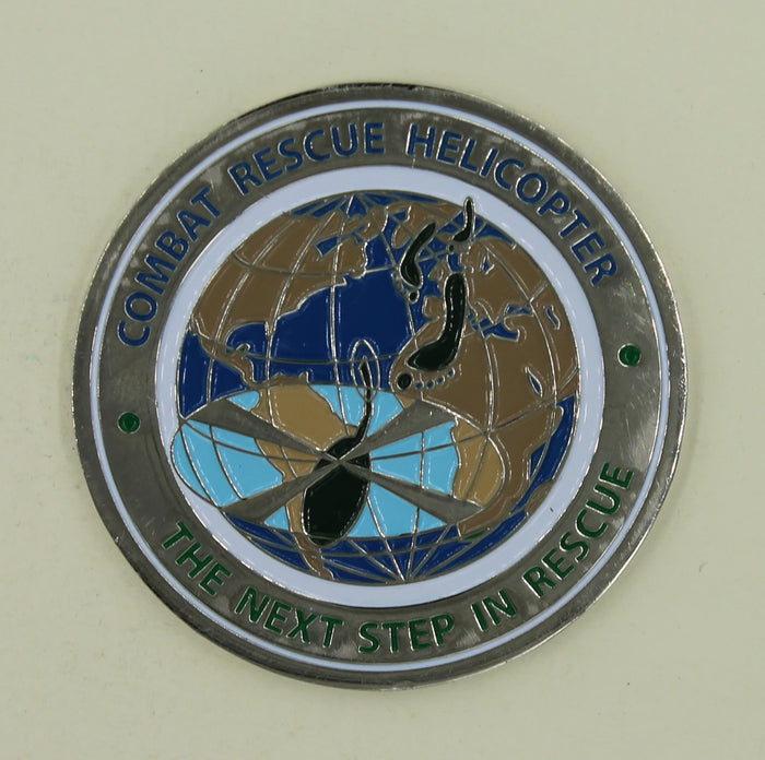 Combat Rescue Helicopter Pararescue/PJ Air Force Challenge Coin