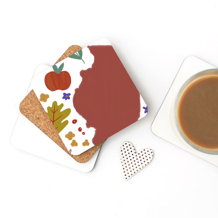Cork Coaster - Illinois Fresh State