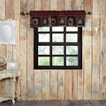 Cumberland Patchwork Lined Valance 60" - Primitive Star Quilt Shop