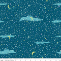 Curtain Valance - Forever Neverland Pixie Dust Night Cotton