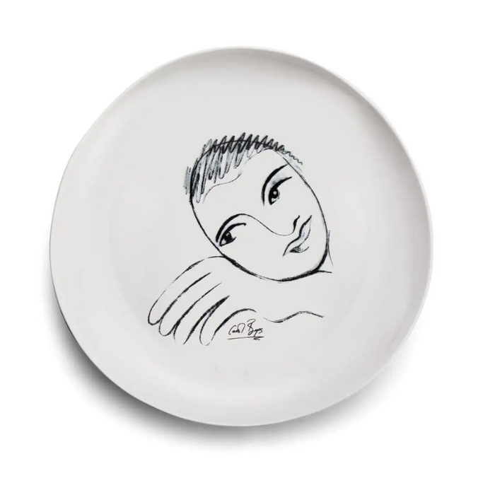 Dinner Plate Set Of 4 - Let'S Face It!