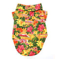 Doggie Hawaiian Camp Shirt - Sunset Hibiscus - Winey Bitches - Wine- Women- K9's