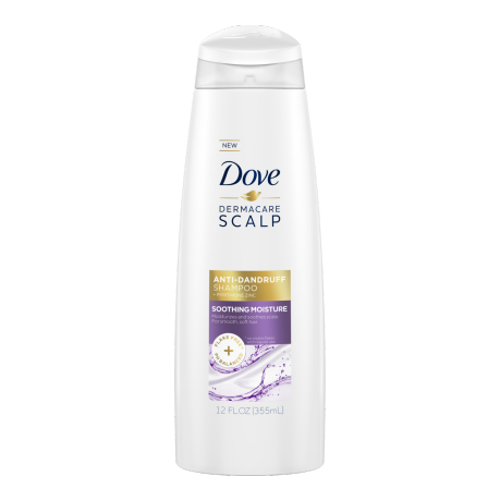 DOVE ANTI DANDRUFF SOOTHING MOISTURE SHAMPOO 12 OZ