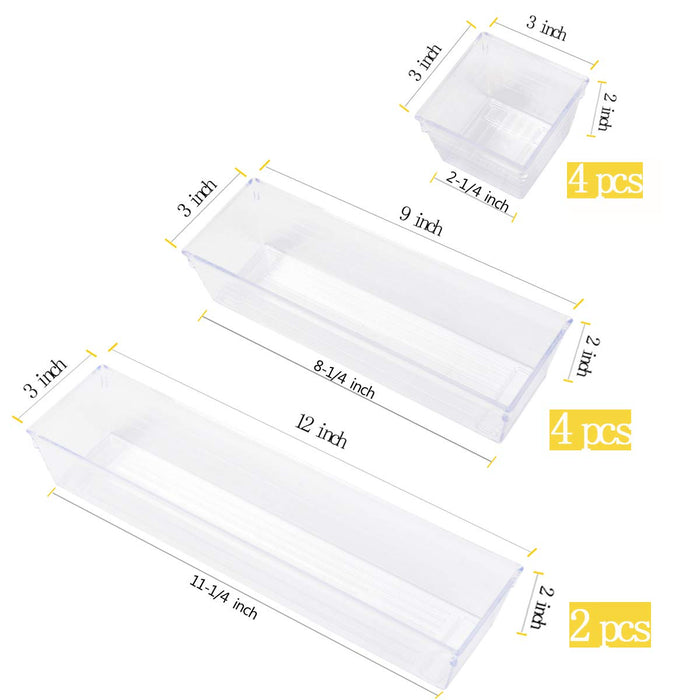 Drawer Organizer (Set of 10)