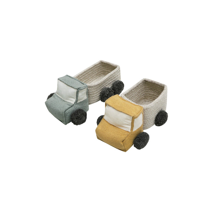 Eco-City Set of Mini Truck Baskets - Rugs by Roo