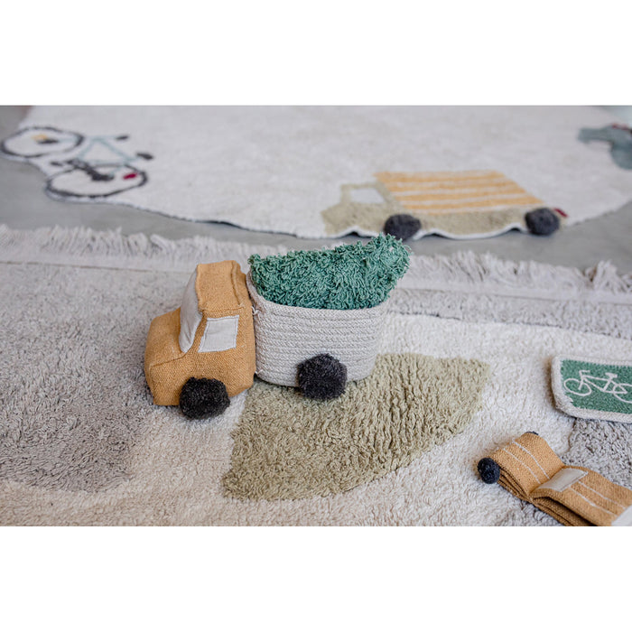 Eco-City Set of Mini Truck Baskets - Rugs by Roo