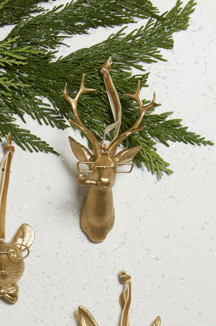 Eric and Eloise Frankie Ornaments Set/4